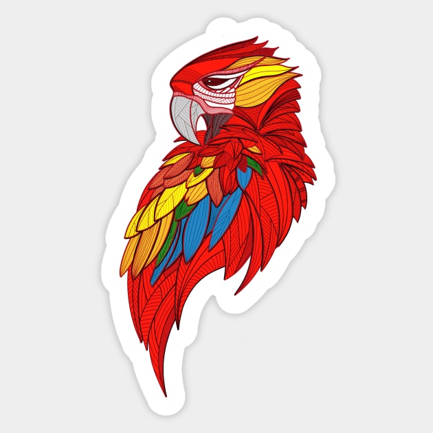 Guacamayo Cr Sticker by ladinoariel